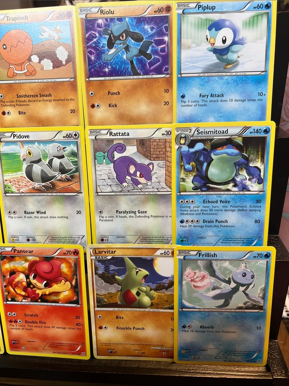 ✨Pokemon 18-Card Lot//All 2012. Vintage//Great Condition